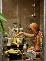 Jalabhisheka & Shodashopachar Puja on the occasion of  Vardhanti of HH Shrimat Shankarashram Swamiji I and HH Shrimat Keshavashram Swamiji (18 Feb 2025)